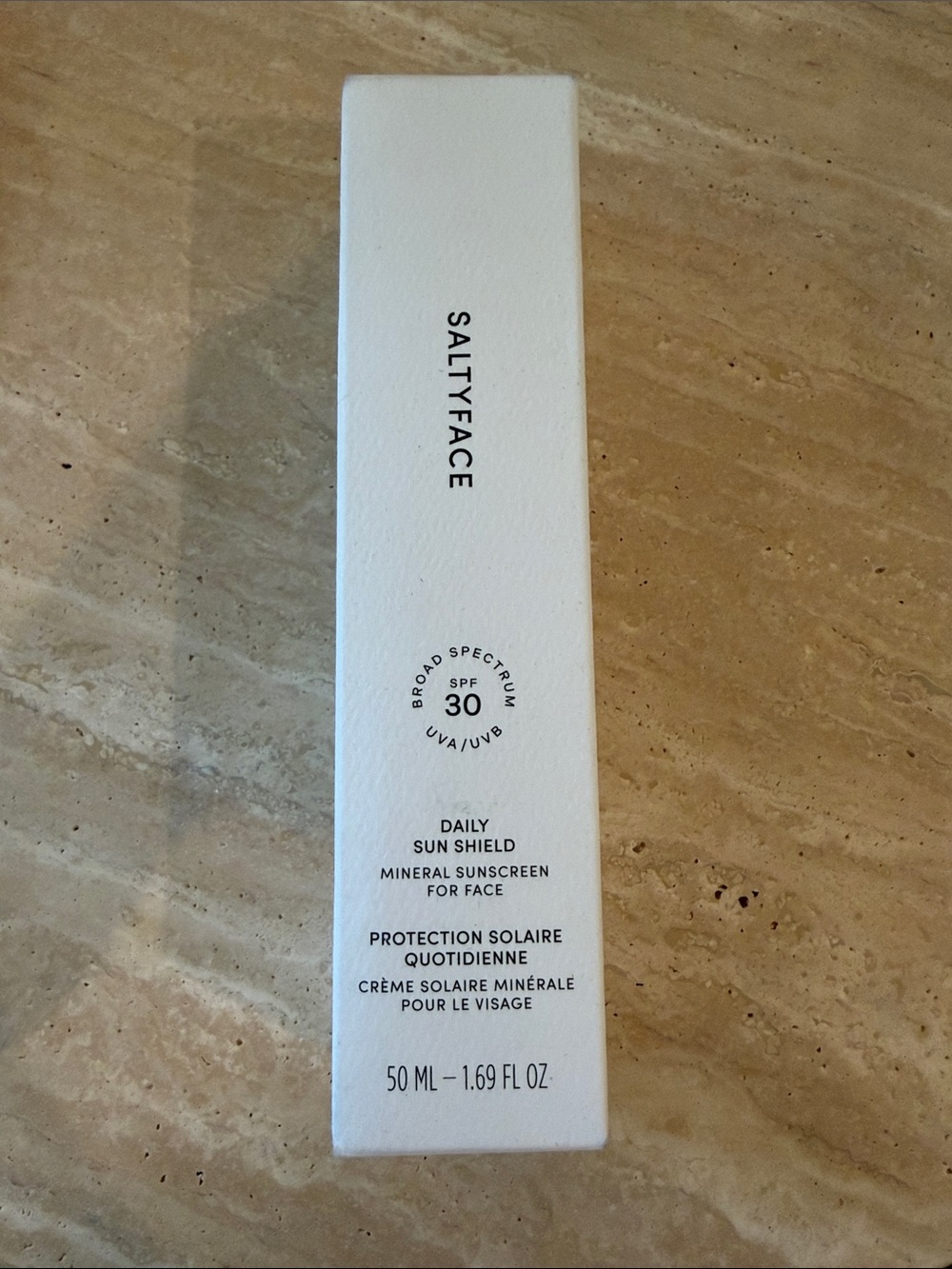 New Saltyface Daily Sun Shield SPF 30 Mineral Sunscreen